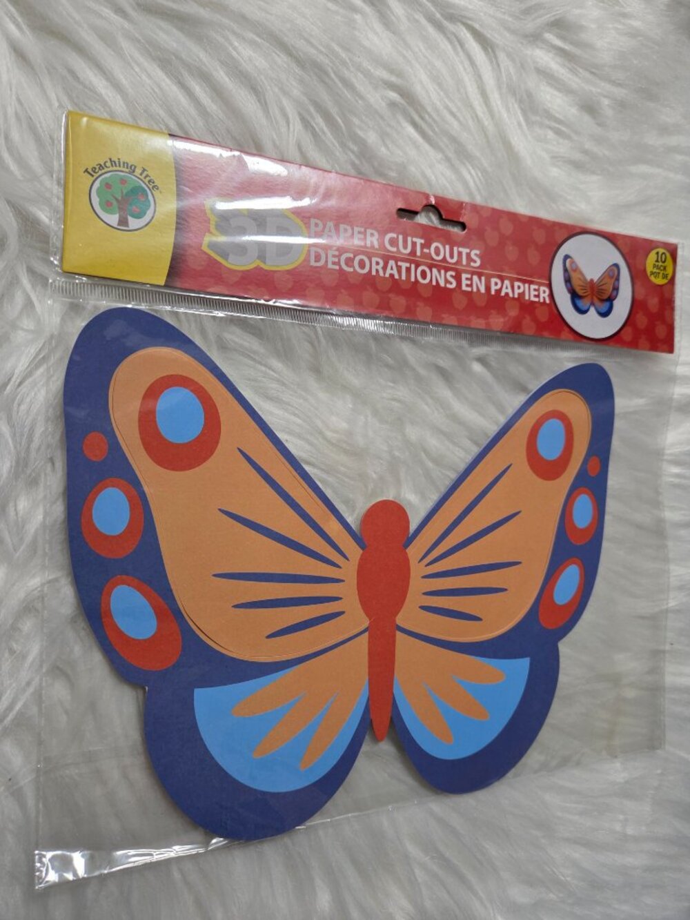 3D Butterfly Paper Cut Out Set - Picture 4 of 5